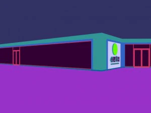 restaurant teahouse cafe drinks clubhouse 130 3D Model