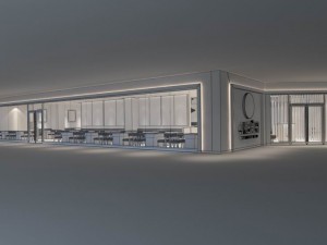 restaurant teahouse cafe drinks clubhouse 130 Modelo 3D