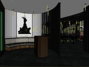 restaurant teahouse cafe drinks clubhouse 130 Modelo 3D
