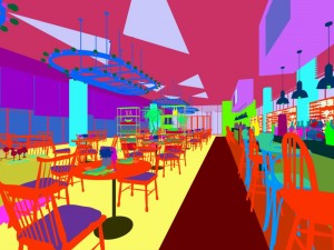 restaurant teahouse cafe drinks clubhouse 131 Modello 3D