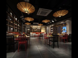 restaurant teahouse cafe drinks clubhouse 132 3D 模型