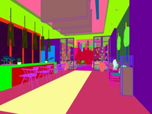 restaurant teahouse cafe drinks clubhouse 133 3D Model
