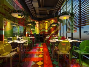 restaurant teahouse cafe drinks clubhouse 134 3D Model