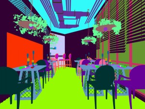 restaurant teahouse cafe drinks clubhouse 134 3D Model
