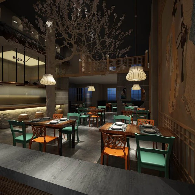 restaurant teahouse cafe drinks clubhouse 135 3D Model .c4d .max .obj .3ds .fbx .stl .blend