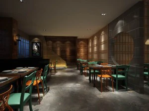restaurant teahouse cafe drinks clubhouse 135 3D Model