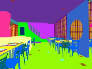 restaurant teahouse cafe drinks clubhouse 135 3D Model