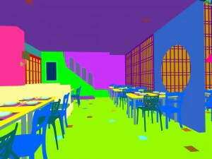 restaurant teahouse cafe drinks clubhouse 135 3D Model