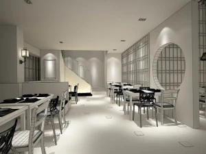 restaurant teahouse cafe drinks clubhouse 135 3D Model