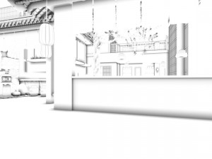 restaurant teahouse cafe drinks clubhouse 135 3D Model