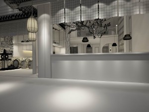restaurant teahouse cafe drinks clubhouse 135 3D Model
