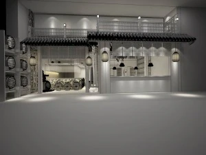 restaurant teahouse cafe drinks clubhouse 135 3D Model