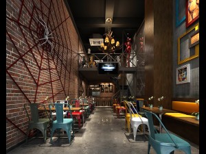 restaurant teahouse cafe drinks clubhouse 136 3D Модель