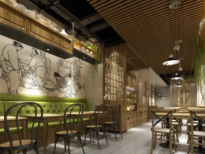 restaurant teahouse cafe drinks clubhouse 137 3D Model