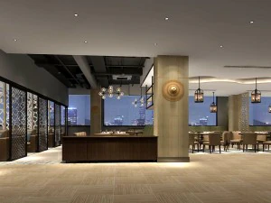 restaurante casa de ch&aacute; caf&eacute; bebidas clube 141 Modelo 3D