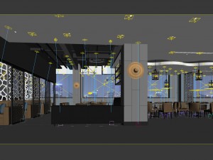 restaurant teahouse cafe drinks clubhouse 141 3D Model