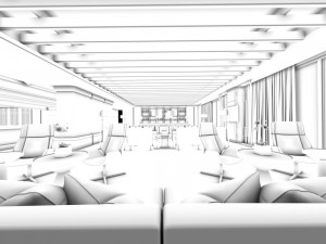 restaurant teahouse cafe drinks clubhouse 144 3D Model