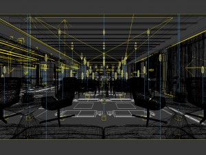 restaurant teahouse cafe drinks clubhouse 144 3D Model