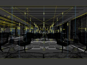 restaurant teahouse cafe drinks clubhouse 144 3D Model