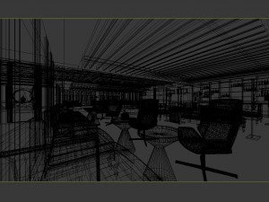 restaurant teahouse cafe drinks clubhouse 144 3D Model