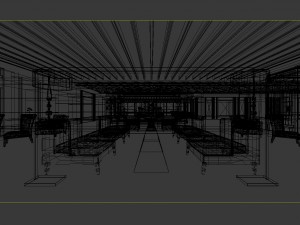 restaurant teahouse cafe drinks clubhouse 144 3D Model