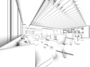 restaurant teahouse cafe drinks clubhouse 144 3D Model