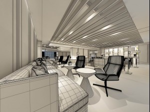 restaurant teahouse cafe drinks clubhouse 144 3D Model