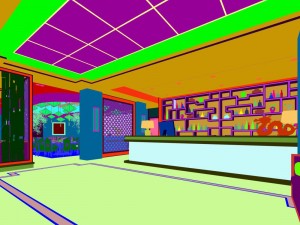 restaurant teahouse cafe drinks clubhouse 145 Modello 3D