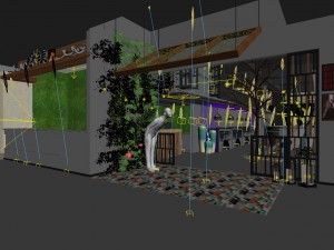 restaurant teahouse cafe drinks clubhouse 146 Modelo 3D