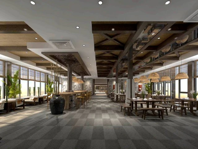 restaurant teahouse cafe drinks clubhouse 148 3D Model .c4d .max .obj .3ds .fbx .stl .blend