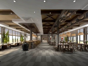 restaurant teahouse cafe drinks clubhouse 148 Model 3D