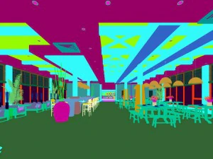 restaurant teahouse cafe drinks clubhouse 148 3D Model
