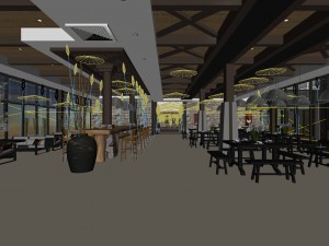 restaurant teahouse cafe drinks clubhouse 148 3D 모델