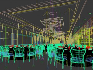 restaurant teahouse cafe drinks clubhouse 149 3D Model