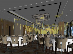 restaurant teahouse cafe drinks clubhouse 149 3D Model
