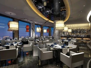 restaurante casa de ch&aacute; caf&eacute; bebidas clubhouse 150 Modelo 3D