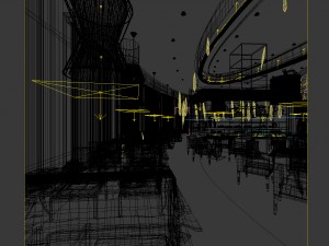 restaurant teahouse cafe drinks clubhouse 150 Modello 3D