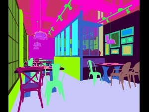 restaurant teahouse cafe drinks clubhouse 153 3Dモデル