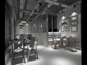 restaurant teahouse cafe drinks clubhouse 153 3Dモデル