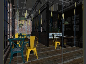 restaurant teahouse cafe drinks clubhouse 153 3Dモデル