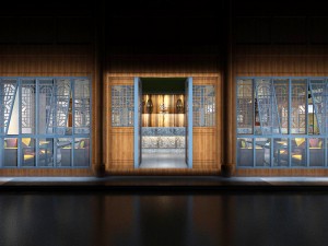 restaurant teahouse cafe drinks clubhouse 154 Modelo 3D
