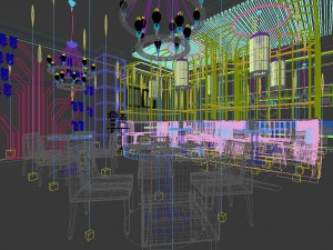 restaurant teahouse cafe drinks clubhouse 155 3D Модель