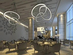 restaurant teahouse cafe drinks clubhouse 156 3D Model