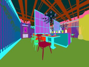 restaurant teahouse cafe drinks clubhouse 157 3D मॉडल