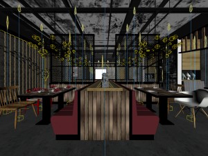 restaurant teahouse cafe drinks clubhouse 157 3D मॉडल