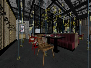 restaurant teahouse cafe drinks clubhouse 157 3D मॉडल