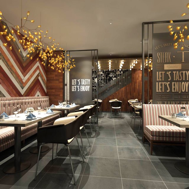 restaurant teahouse cafe drinks clubhouse 158 Modelo 3D .c4d .max .obj .3ds .fbx .stl .blend 