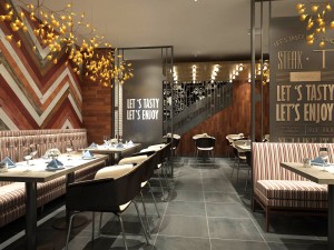 restaurant teahouse cafe drinks clubhouse 158 Modelo 3D