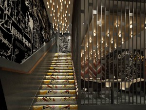 restaurant teahouse cafe drinks clubhouse 158 Modelo 3D