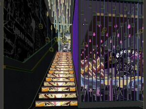 restaurant teahouse cafe drinks clubhouse 158 Modelo 3D